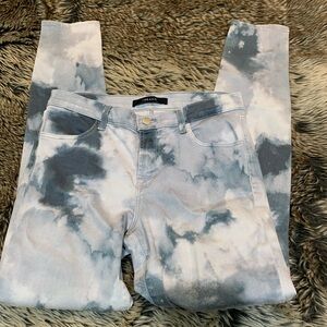 J Brand blue Pileus abstract Tie Dye Skinny Jeans Size 29